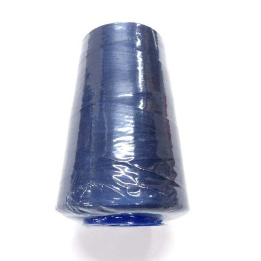 BOX OF 10 polyester machine sewing thread 730 Denim colour no 120 thickness 5000 y / 4570 mt clearance