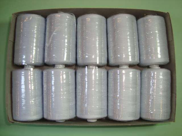 10 reels polyester machine thread 1000 yards / 915 metres number 120 normal thickness