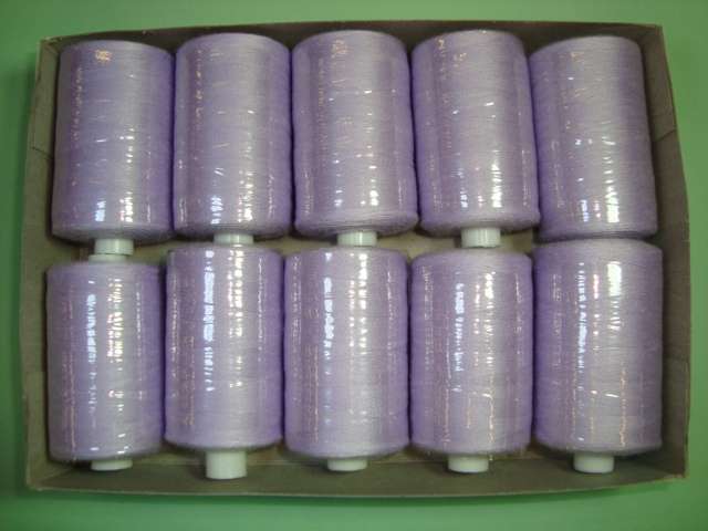 10 reels polyester machine thread 1000 yards / 915 metres number 120 normal thickness