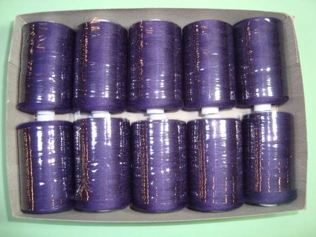 10 reels polyester machine thread 1000 yards / 915 metres number 120 normal thickness