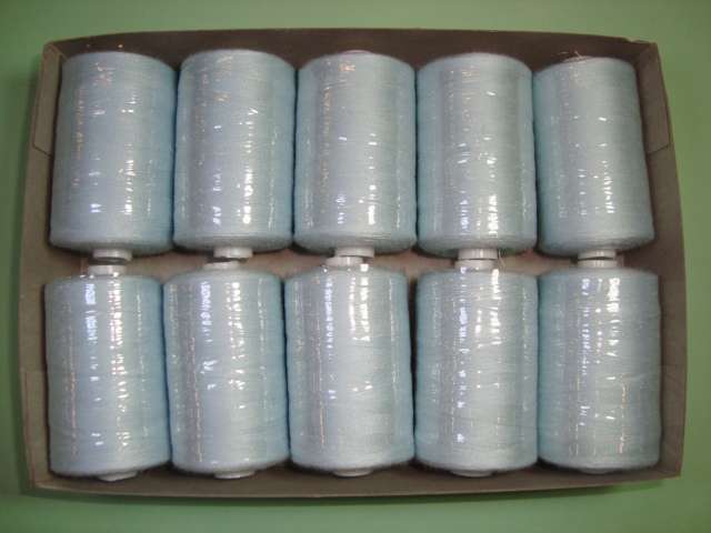 10 reels polyester machine thread 1000 yards / 915 metres number 120 normal thickness