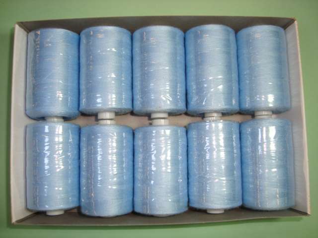 10 reels polyester machine thread 1000 yards / 915 metres number 120 normal thickness