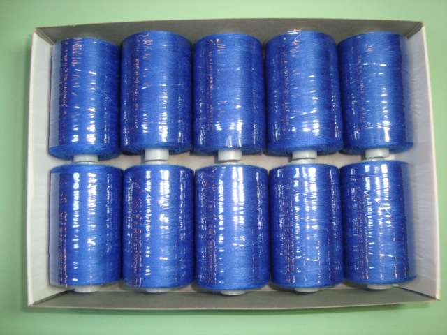 10 reels polyester machine thread 1000 yards / 915 metres number 120 normal thickness