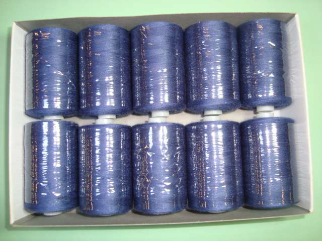 10 reels polyester machine thread 1000 yards / 915 metres number 120 normal thickness