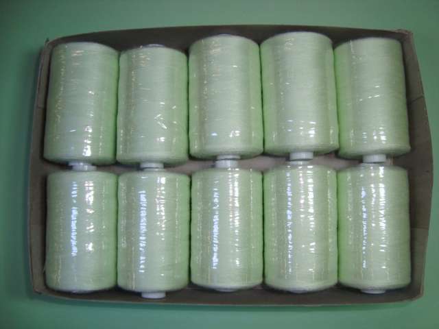 10 reels polyester machine thread 1000 yards / 915 metres number 120 normal thickness