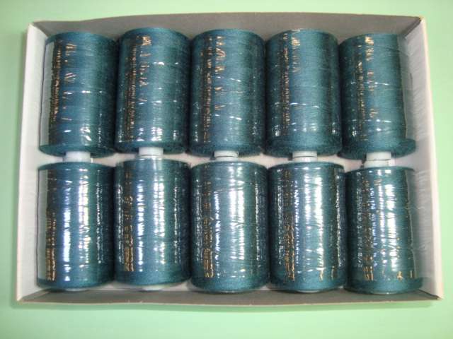 10 reels polyester machine thread 1000 yards / 915 metres number 120 normal thickness