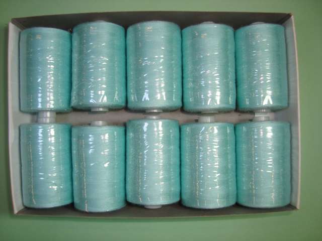 10 reels polyester machine thread 1000 yards / 915 metres number 120 normal thickness