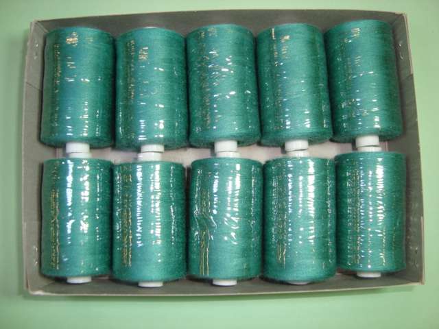 10 reels polyester machine thread 1000 yards / 915 metres number 120 normal thickness