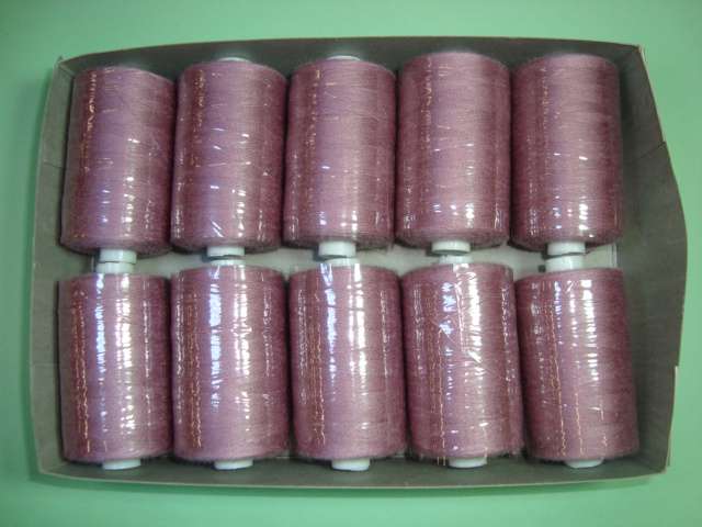 10 reels polyester machine thread 1000 yards / 915 metres number 120 normal thickness