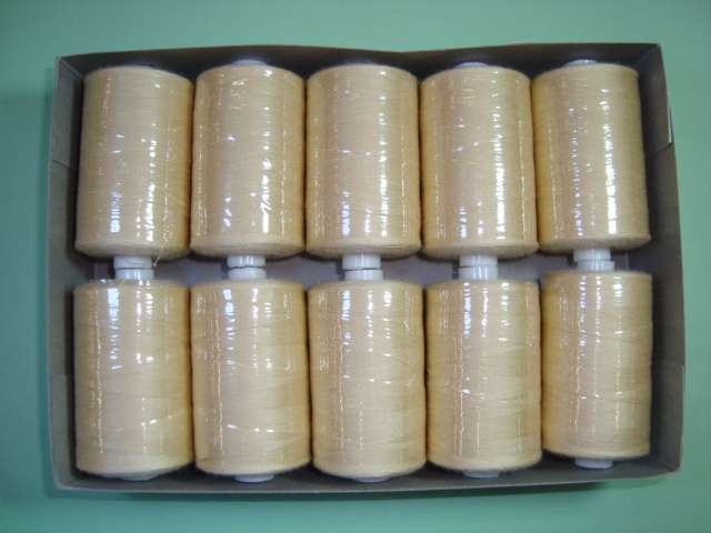 10 reels polyester machine thread 1000 yards / 915 metres number 120 normal thickness