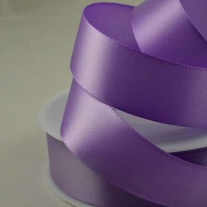 25 metres of quality double satin ribbon 50mm / 2 inch wide choice of colour