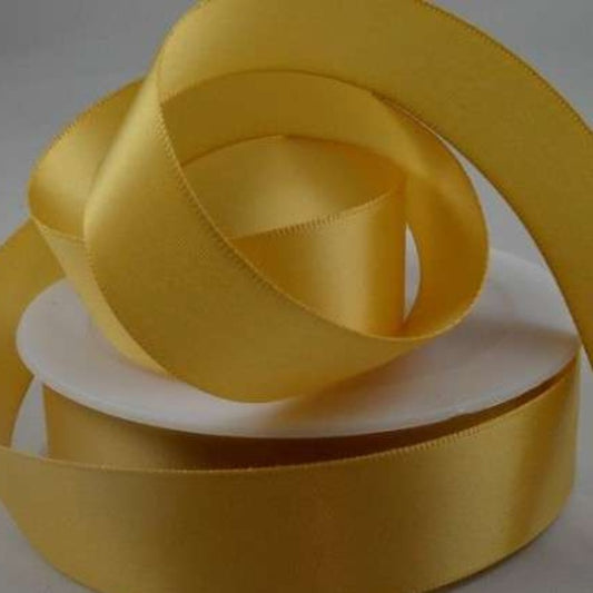 25 metres of quality double satin ribbon 50mm / 2 inch wide choice of colour