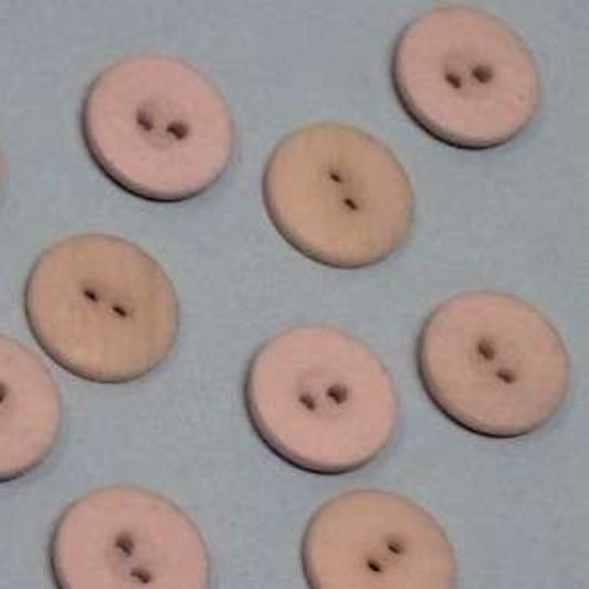 100 lilac 2 hole button 15mm clearance