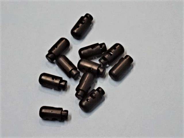 25 black spring toggles 26mm x 11mm clearance