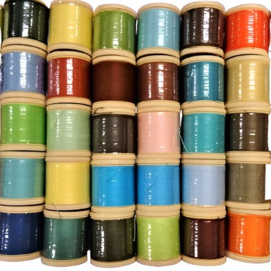 40 Assorted Reels of Sylko Mercerised Cotton Machine Thread  91 Metres / 100 yards Tootal Brand clearance