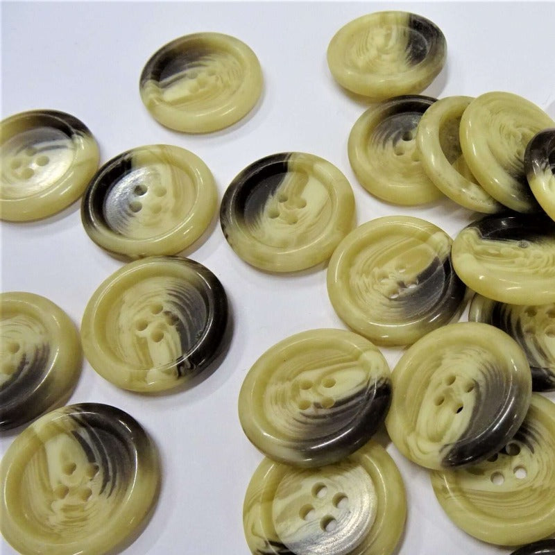 25 Aran 4 hole buttons size 28mm clearance