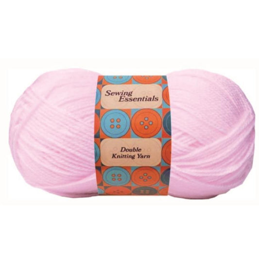 Double Knitting Yarn PINK 100g Machine washable 100% polyester
