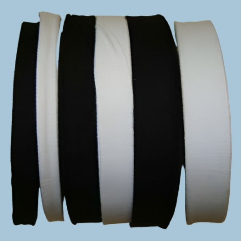 50 metre reel of 13mm cotton tape choice of colour