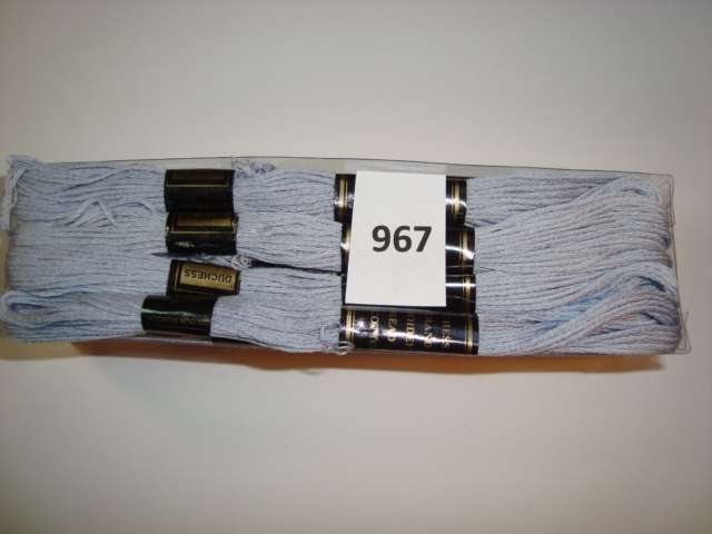 24 Embroidery skeins / threads 8 metre 100% cotton List C