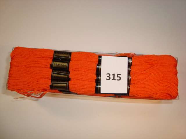 24 Embroidery skeins / threads 8 metre 100% cotton List B