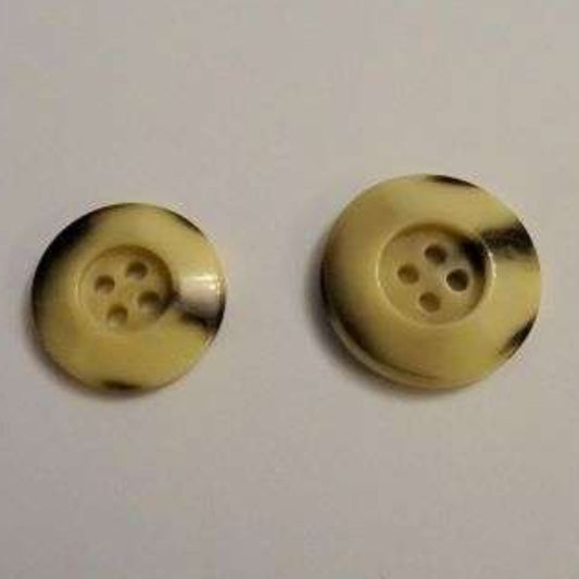 25 Aran type 4 hole buttons choice of size clearance