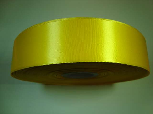 100 metre reel of single side satin ribbon 38mm wide choice of colour