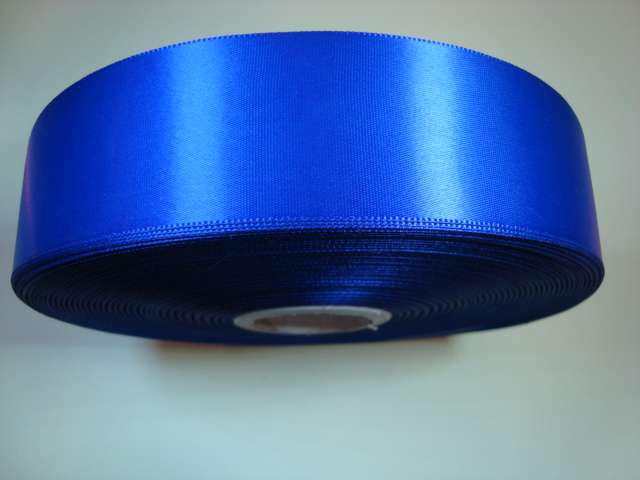 100 metre reel of single side satin ribbon 38mm wide choice of colour