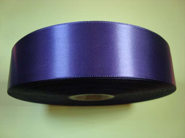 100 metre reel of single side satin ribbon 38mm wide choice of colour