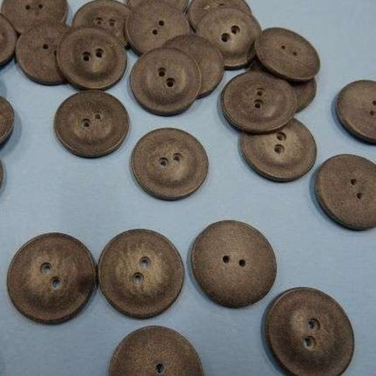 50 dusty grey 2 hole buttons size 23mm clearance