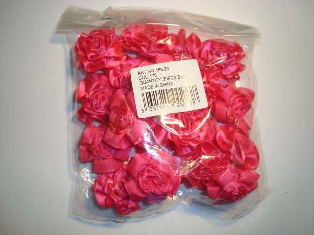 20 ribbon rosettes size 35mm