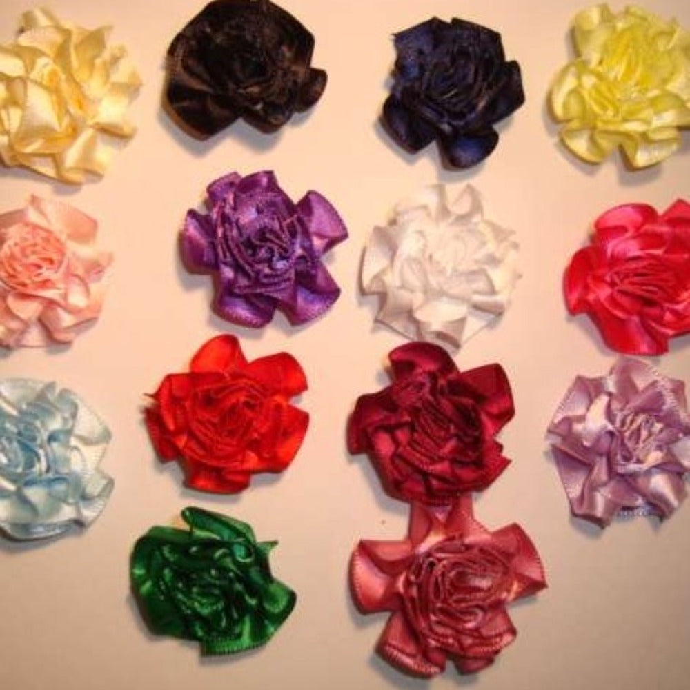 20 ribbon rosettes size 35mm – Bits & Bats Online Haberdashery ...