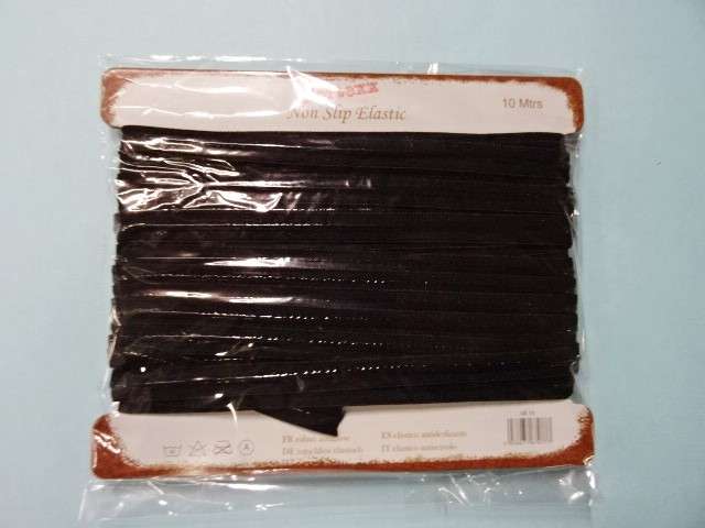 10 metres of none slip elastic [ one side with rubber middle ]