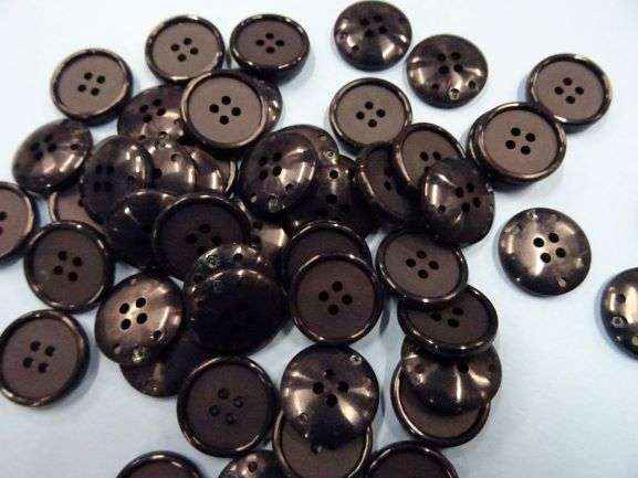 50 navy colour 4 hole buttons size 20mm clearance