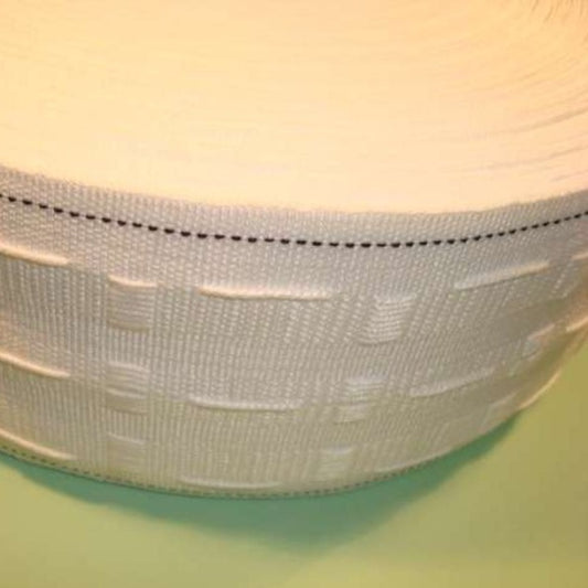 2 x 50 metre reel of curtain tape 75mm / 3 inch wide Budget