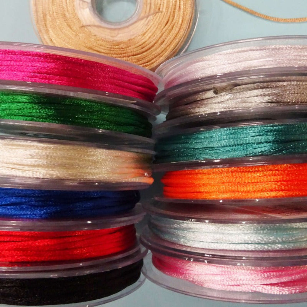 Rat Tail Cod 20 metre reel of Rats tail satin cord choice of colour – Bits & Bats ...