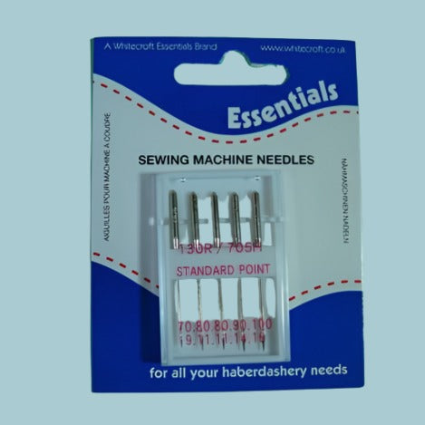 10 cards sewing machine needles choice of type Whitecroft  brand