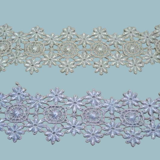 27.4 metres Guipure lace 42mm wide choice of colour