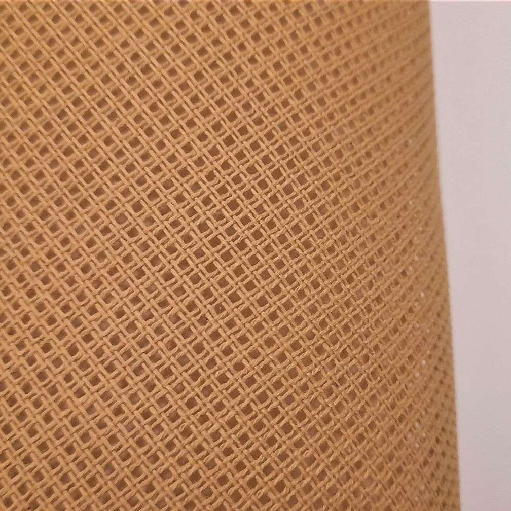 5 sheets of light brown tapestry canvas Double thread size 10 Holes per inch 48cm x 40cm clearance