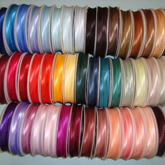 25 mt QUALITY 19mm polyester satin bias binding SOME COLOURS ARE ON SALE