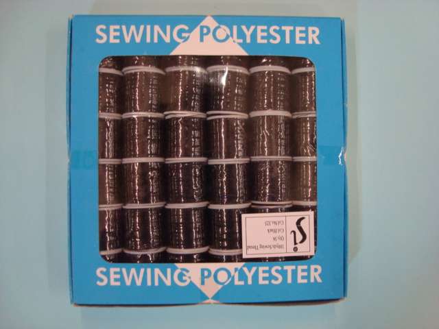 36 reels polyester sewing machine thread 100 metre