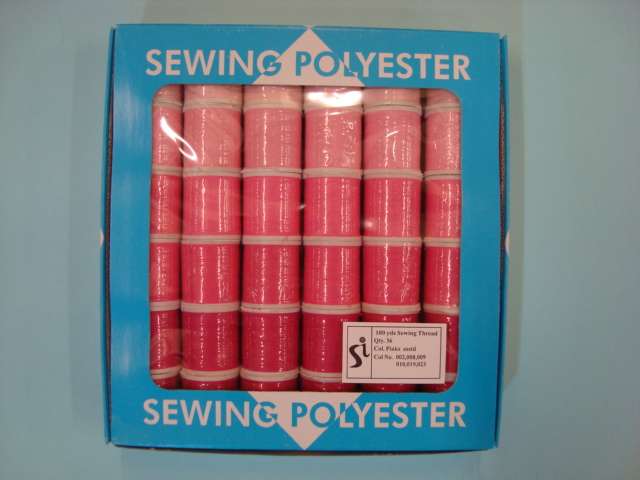 36 reels polyester sewing machine thread 100 metre