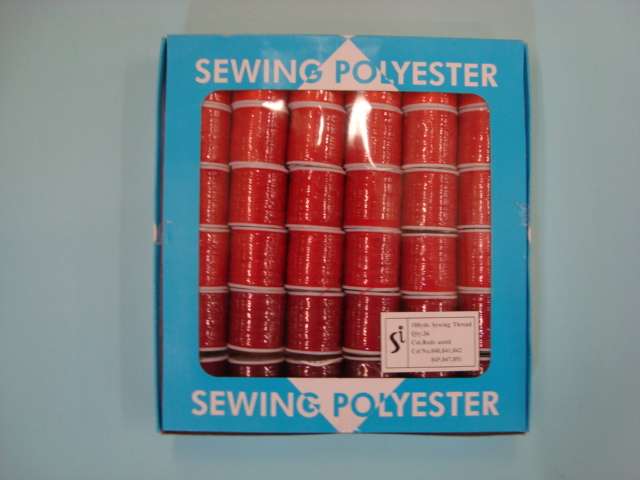 36 reels polyester sewing machine thread 100 metre