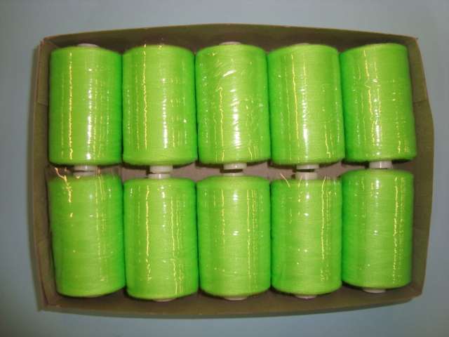 10 reels polyester machine thread 1000 yards / 915 metres number 120 normal thickness