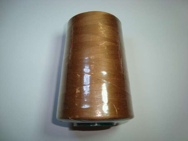 1 cone of 5000 y / 4570 metre reel polyester machine sewing thread NO 75 a bit thicker than normal