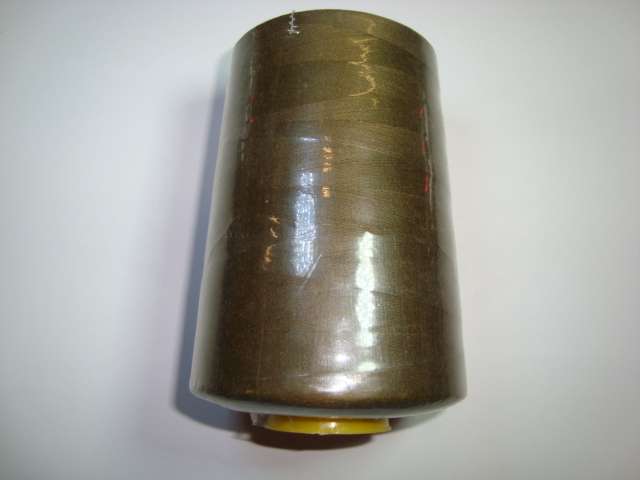 1 cone of 5000 y / 4570 metre reel polyester machine sewing thread NO 75 a bit thicker than normal