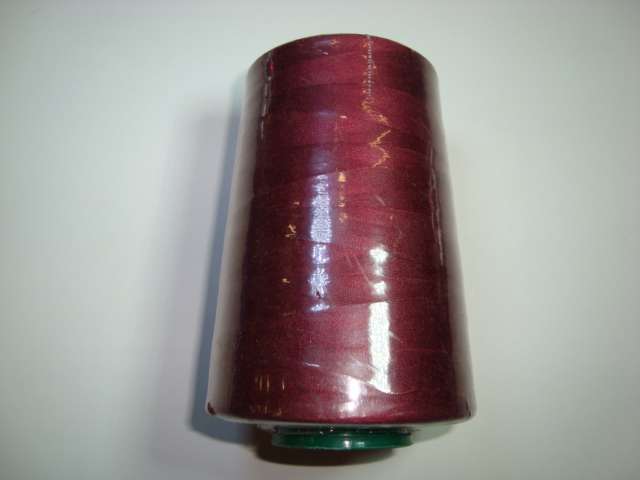 1 cone of 5000 y / 4570 metre reel polyester machine sewing thread NO 75 a bit thicker than normal