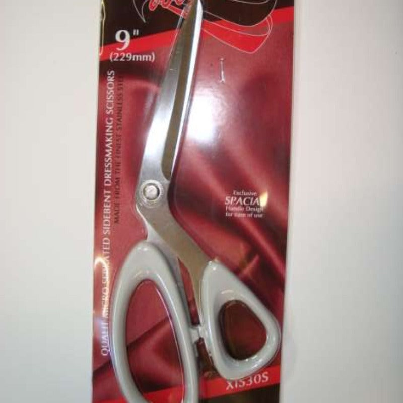 9 inch Sewing Wizards Dressmaking Serrated Janome Sewing scissors Wizards Range Scissors cream coloured handles
