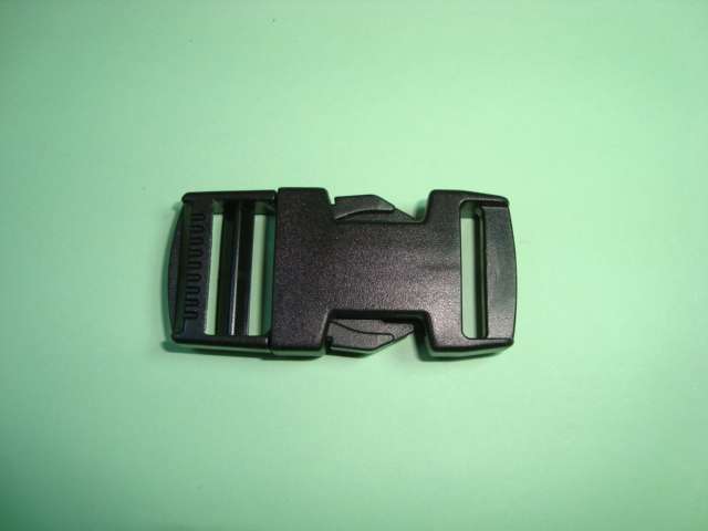 2 Black Bum Bag clip together buckles / clasps choice of size