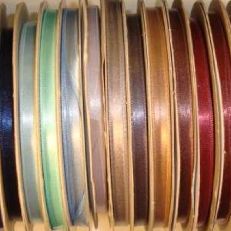 50 metres of 6mm single satin ribbon [ list C ]