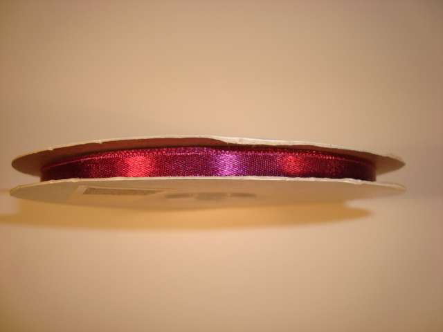 50 metres of 6mm single satin ribbon [ list C ]